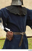  Photos Medieval Knight in cloth armor 3 Blue suit Medieval clothing gambeson upper body 0006.jpg
